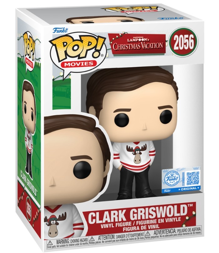 Clark Griswold w/Hockey Jersey Christmas Vacation Funko Pop! Exclusive