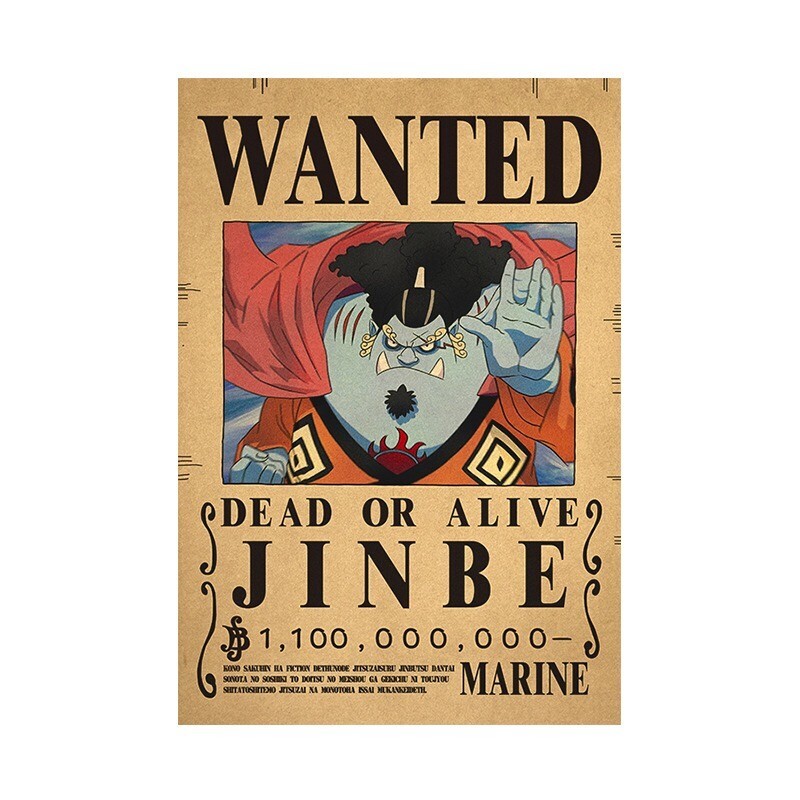 10 Pcs Anime One Piece Luffy Straw Hat Pirates Wanted Poster HIGH QUALIT
