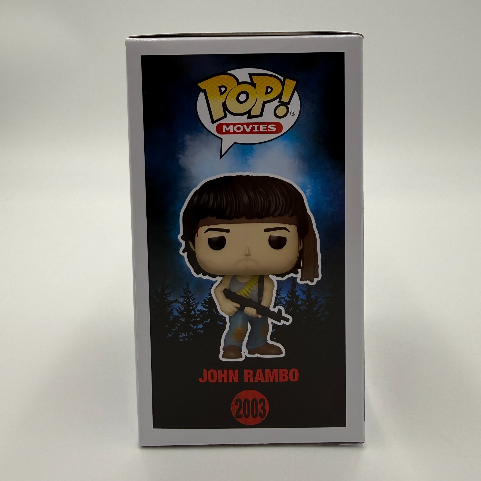 FUNKO POP! MOVIES: RAMBO – JOHN RAMBO #2003 VINYL FIGURE + PROTECTOR + FREE SHIP