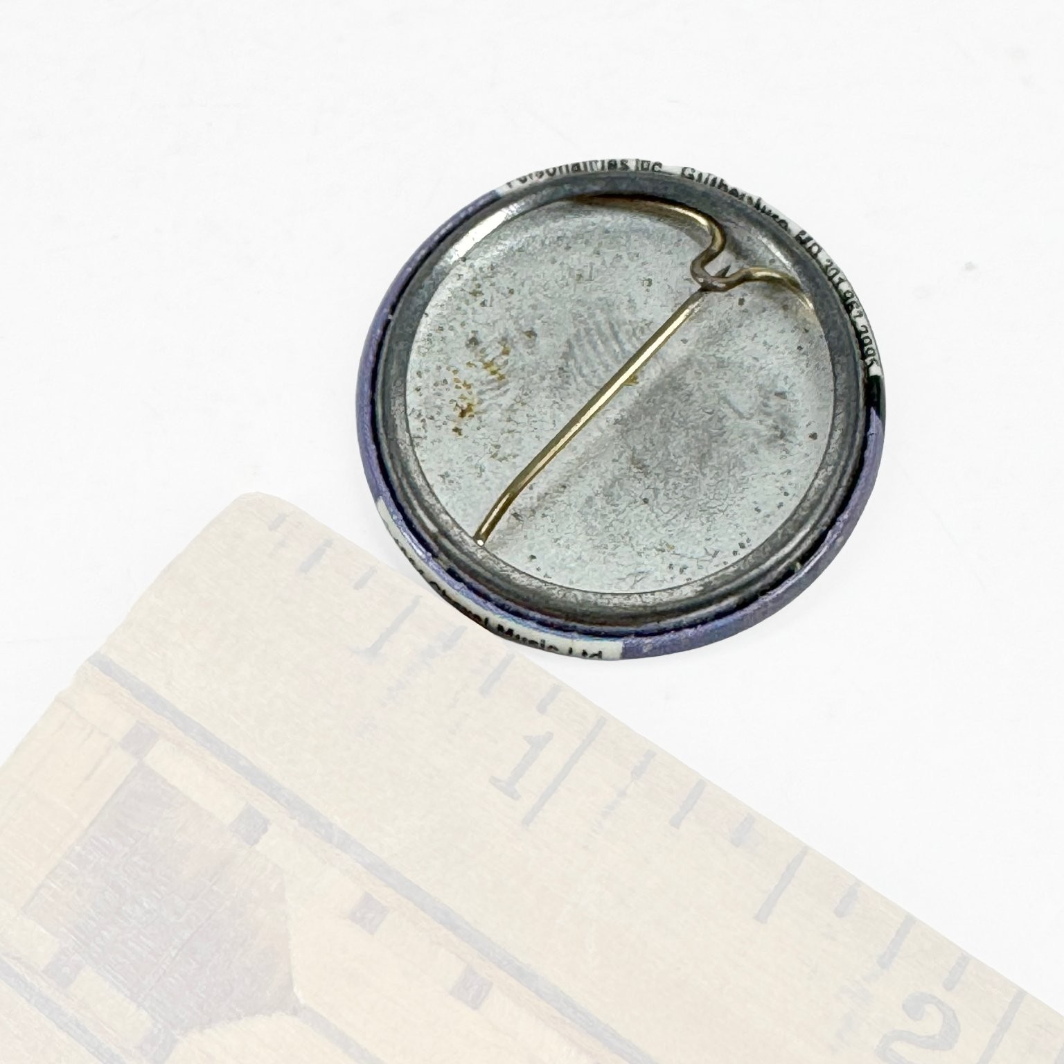 The Pretenders Learning to Crawl Pinback Button approx. 1.25″ Round 1983
