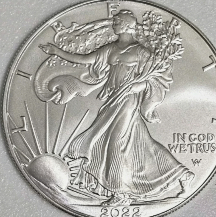 Lot of 3 U.S .999 2022 -1- 0 Z American Eagle C.0.i.n(0.999999 Purity)
