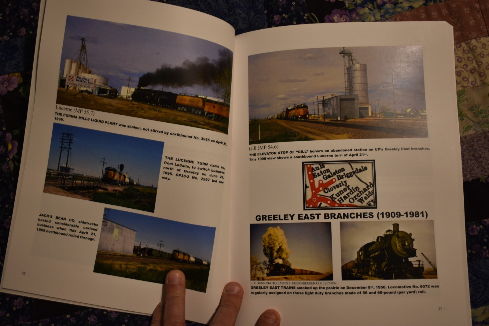 UNION PACIFIC, COLORADO SPECIFIC signed numbered ALL-COLOR railroad book