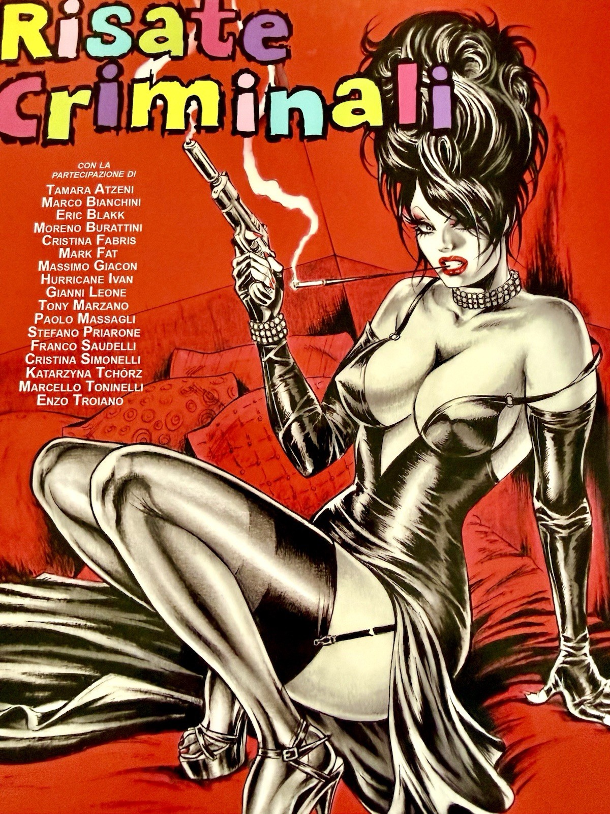 — Nik GUERRA: “Criminal Laughter” Softcover Art Book — • RARE/HTF Import •