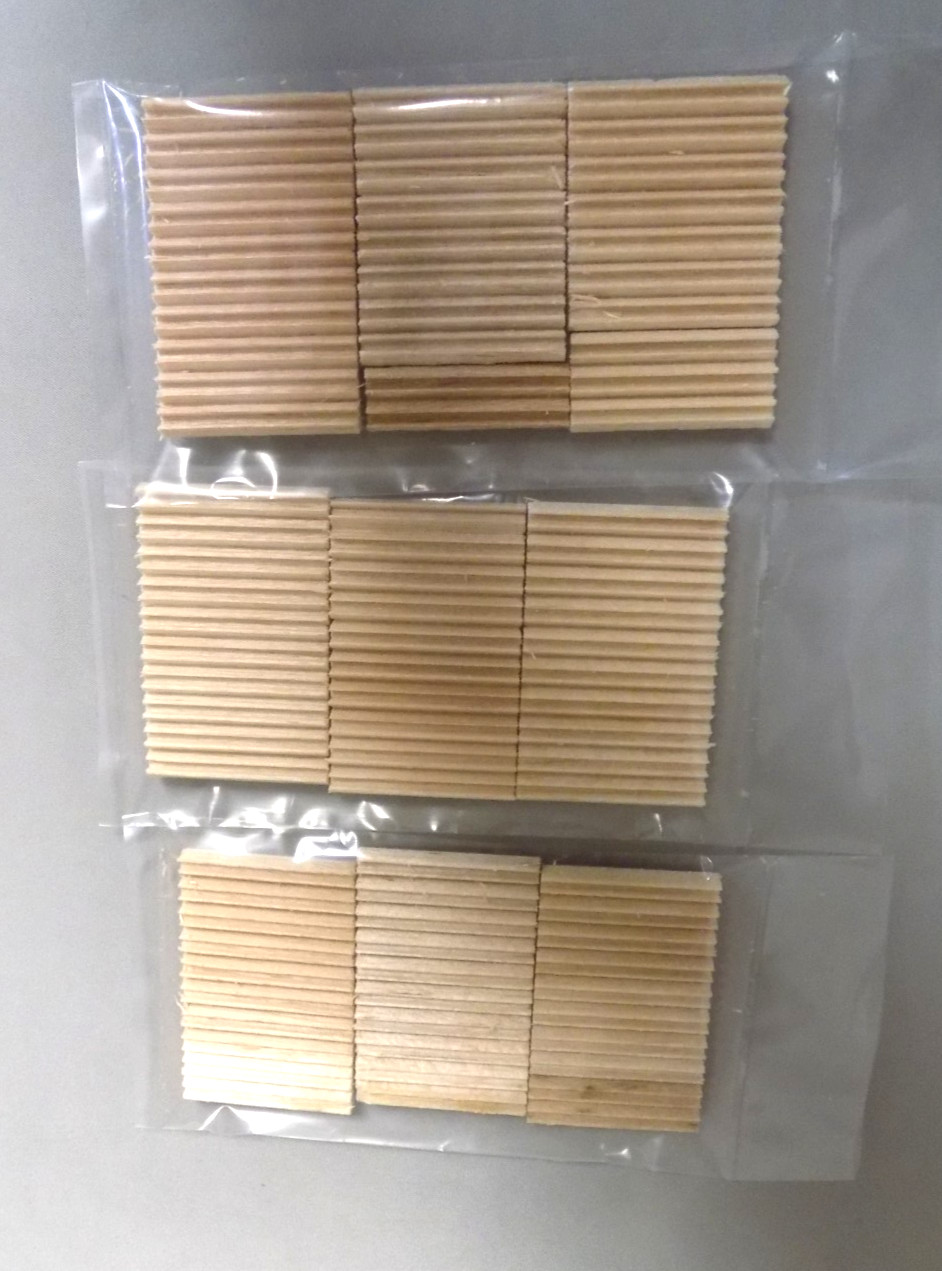 MITCHELL THOMAS 6MM BALSA WOOD FILTER NEW STOCK MADE IN ITALY 3 PACKS 90 FILTERS