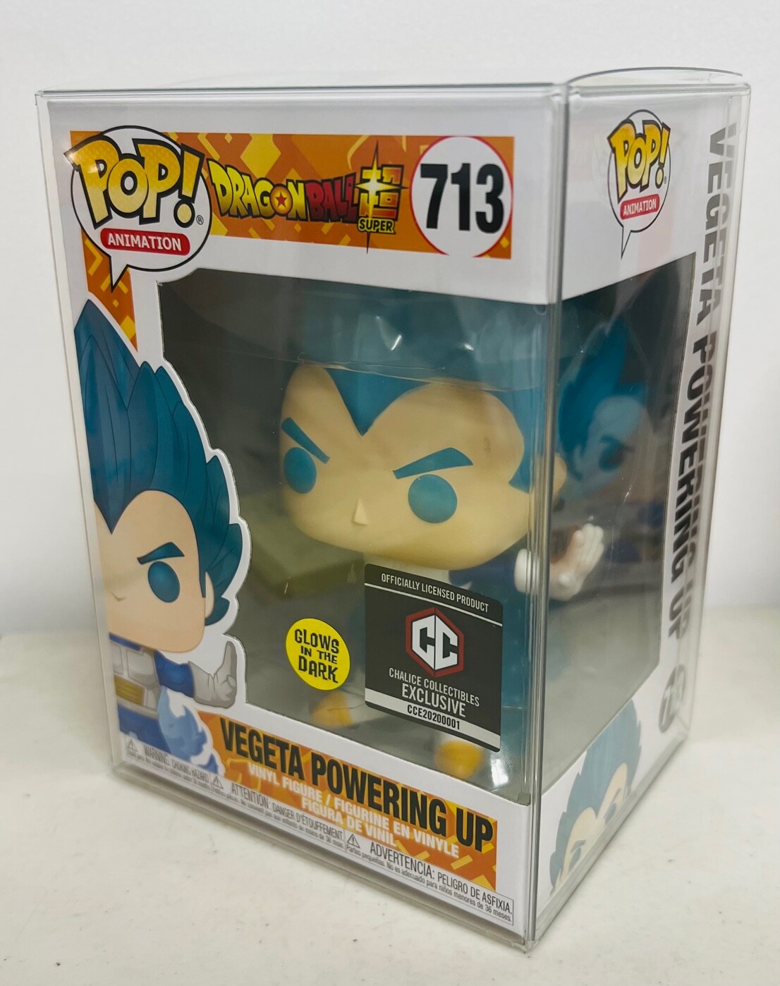 Funko Pop! Chalice Collectibles Exclusive: DB Super – VEGETA (Powering Up) #713
