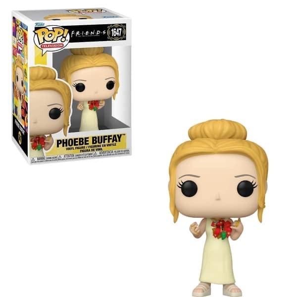 BOX DAMAGED Funko POP TV: Friends – Phoebe Buffay (Yellow Dress) # 1647 #80188