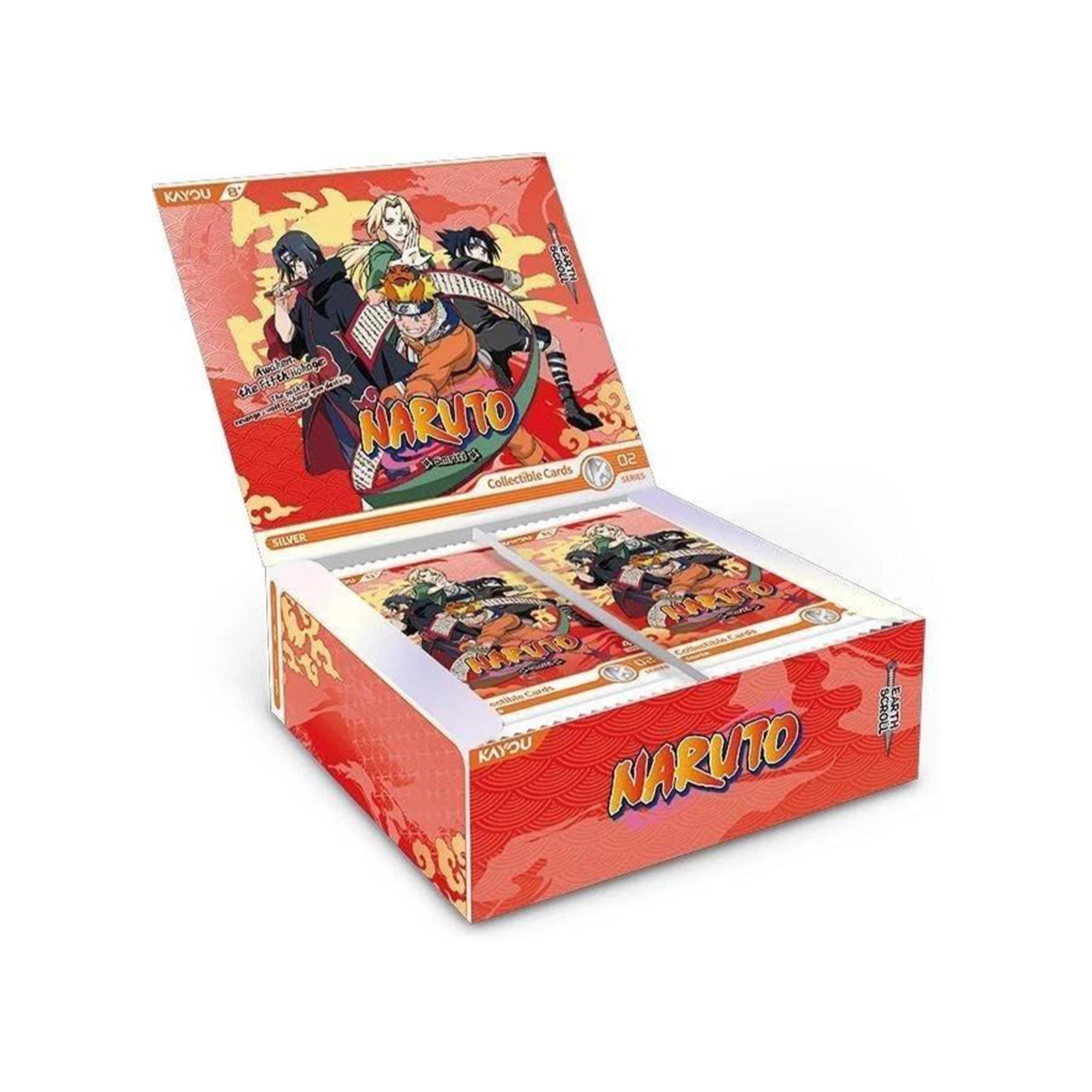 KAYOU NARUTO-Smriti Collectible Cards Earth Scroll English Version