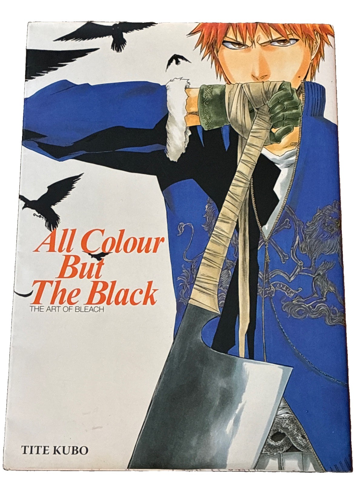 BLEACH Illustration Art Book All Colour But The Black Tite Kubo W/ Poster