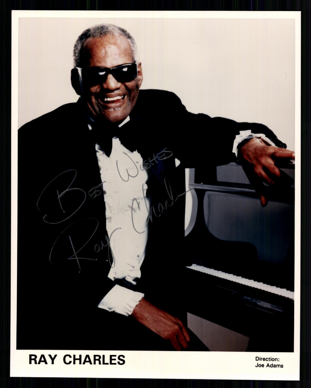 Ray Charles 1930-2004 American Singer Original Signed + G 48660