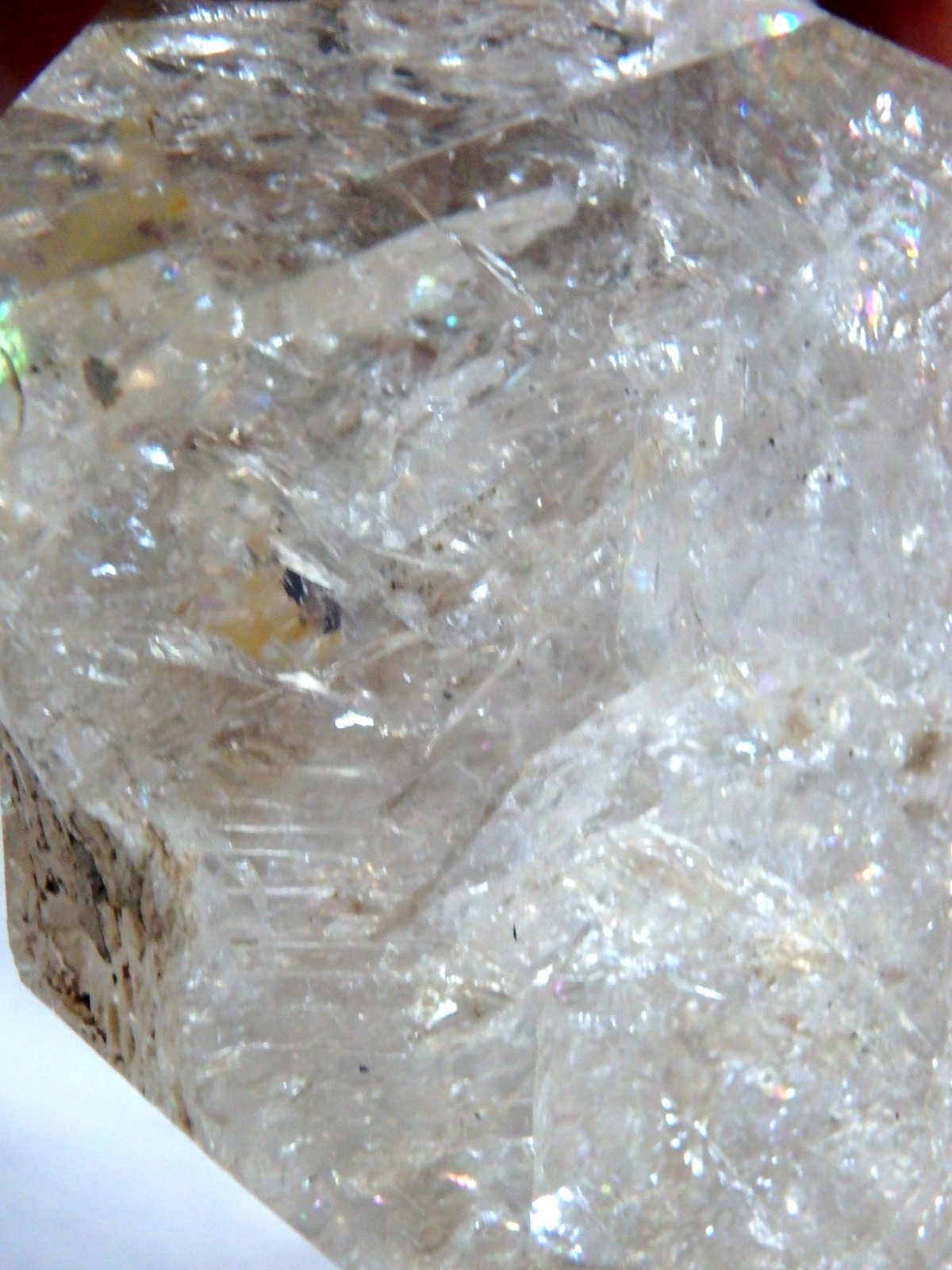 Crystal 💎 Huge Herkimer Diamond Full of Rainbows 1 pound 11 ounces Collector