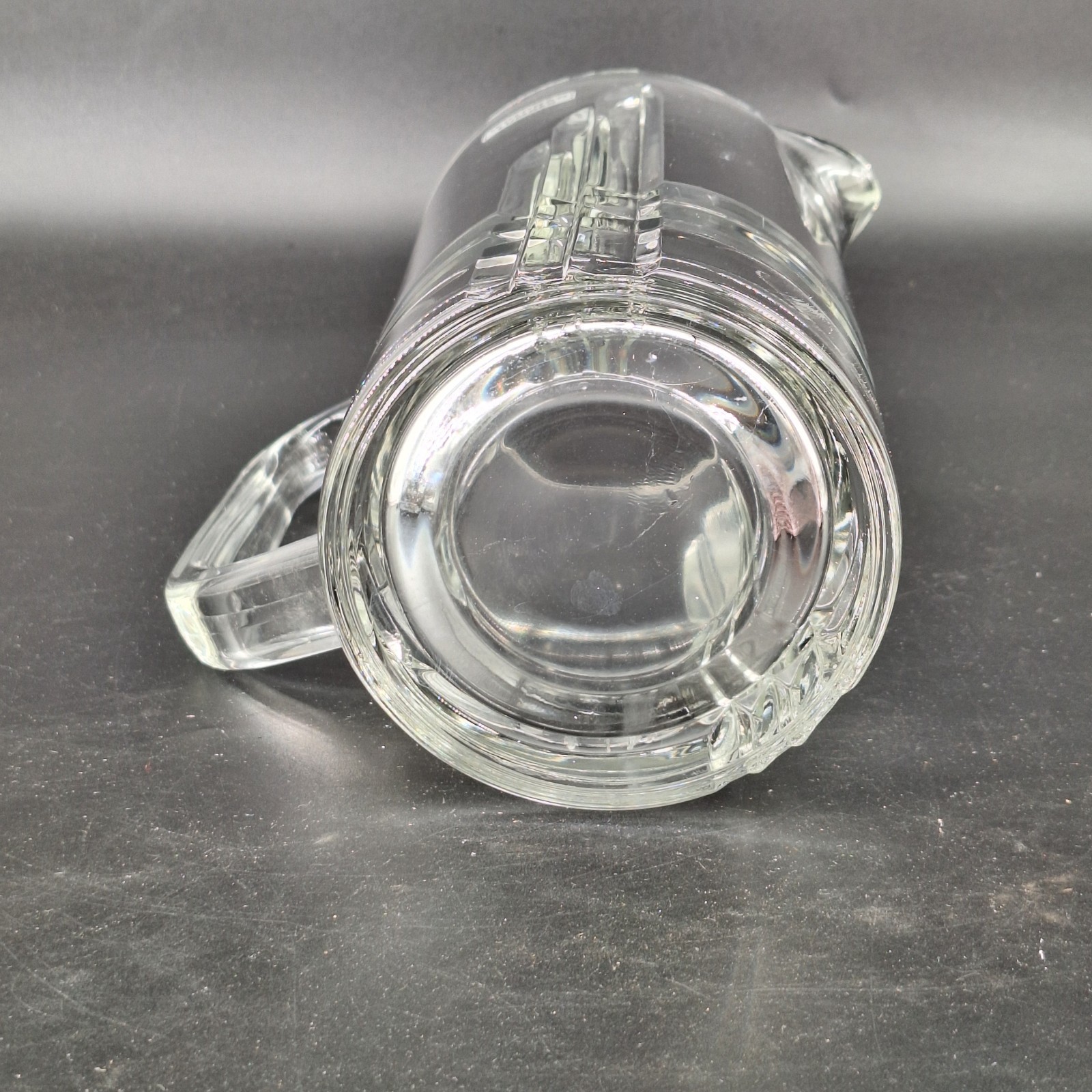 Luminarc Verrerie D‘ Arques Glass Pitcher w Spout Etched Wolohan Lumber