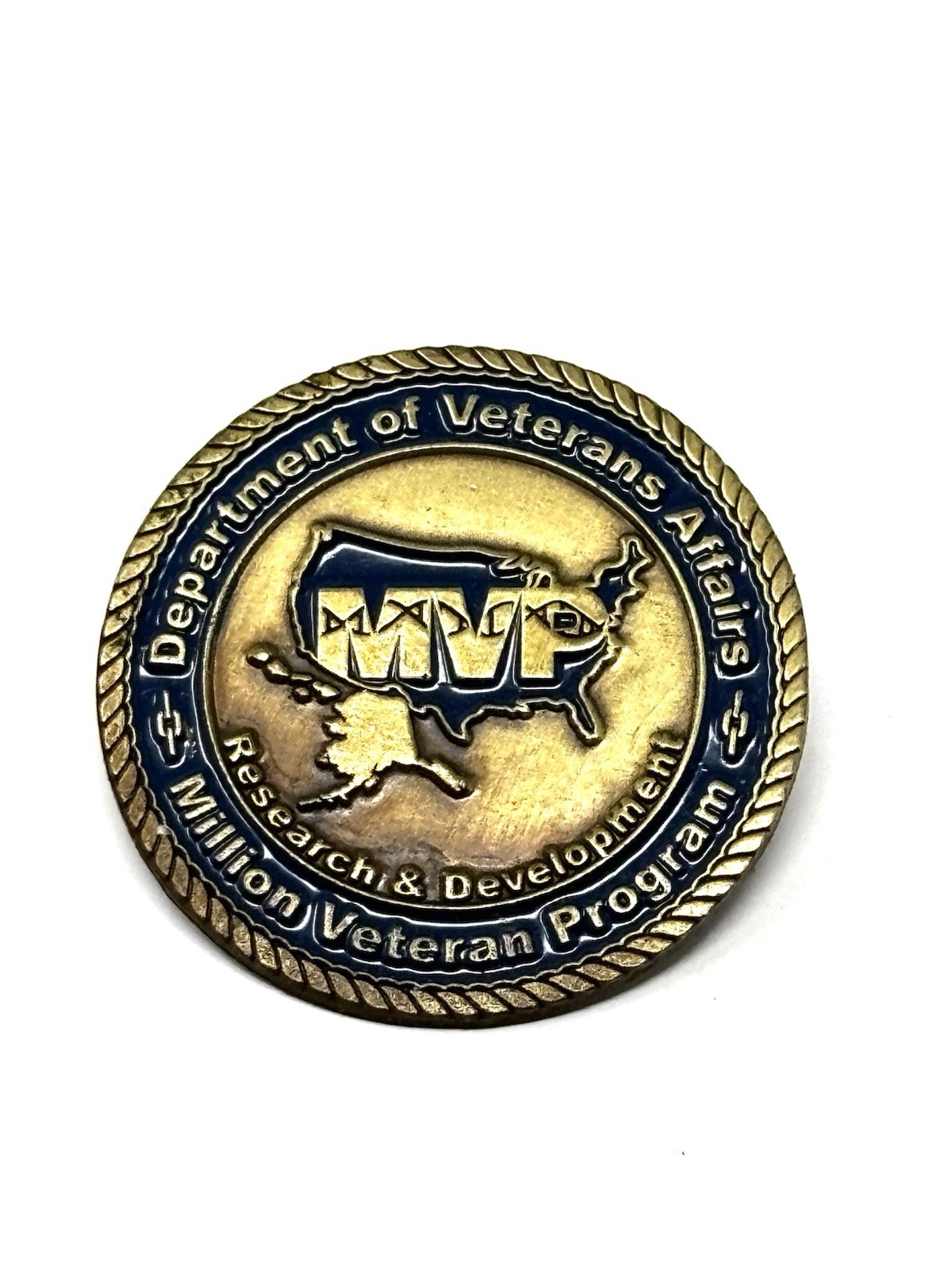 Department of Veterans Affairs MVP Million Veteran Program Tack Pin