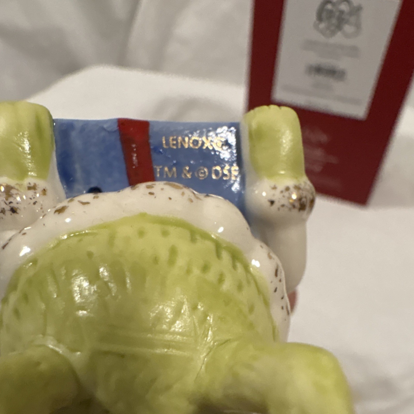 Lenox Dr. Seuss Grinch with Gifts Porcelain Hanging Ornament 4.25in 893725