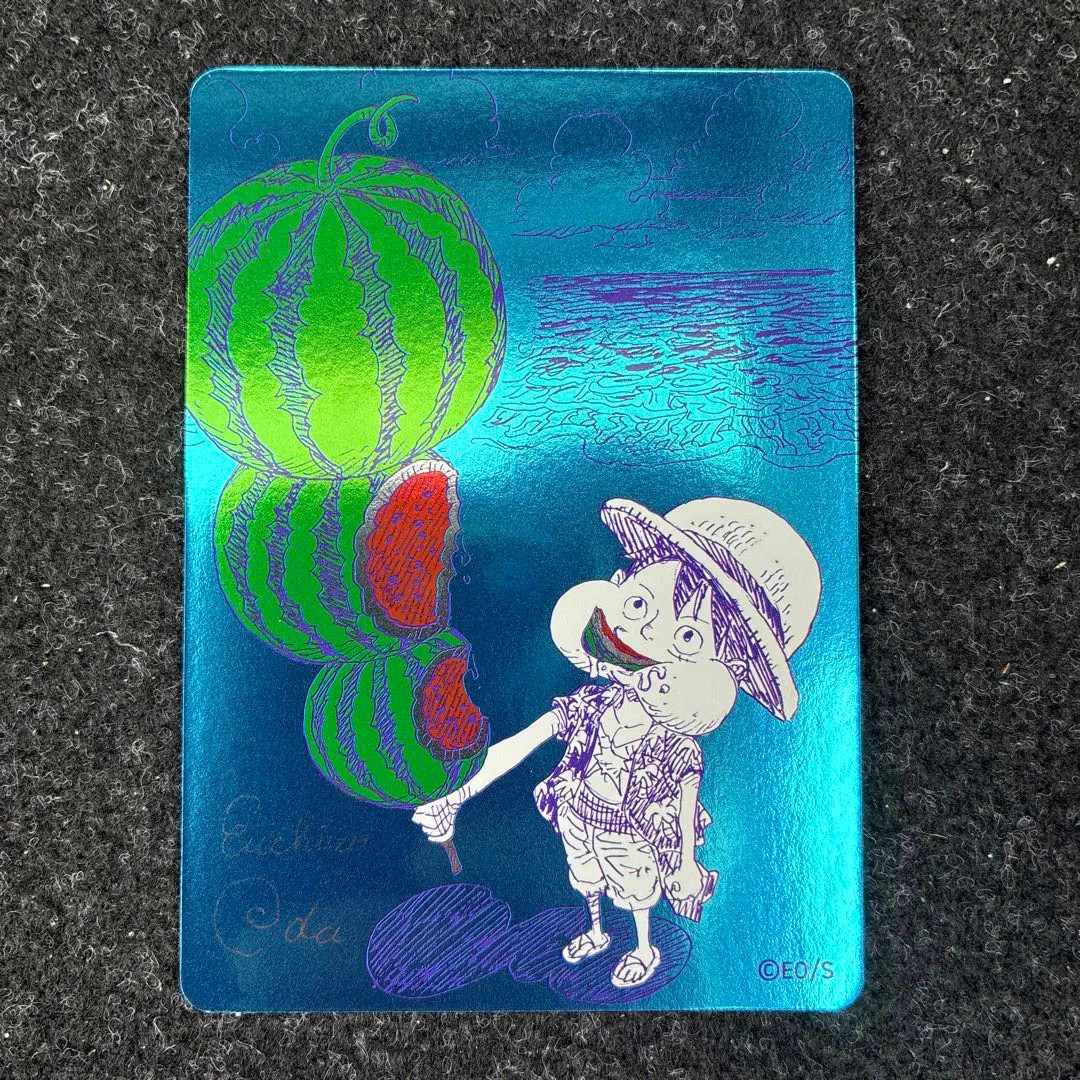 One Piece NatsuComi 2026 Metakira Card Eiichiro Oda Summer Comics Fair Promo New