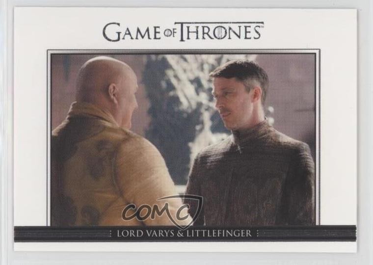 2014 Game of Thrones Season 3 Relationships Lord Varys Petyr Baelish #DL3 01al