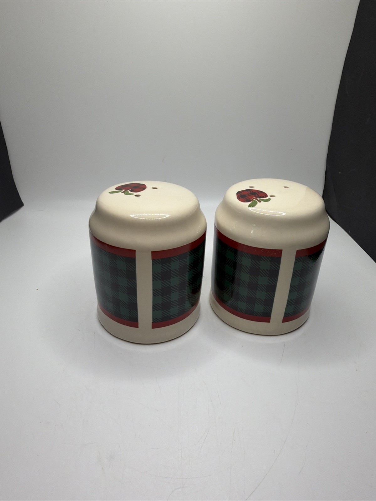 APPLEJACK Salt & Pepper Shakers Vintage International China