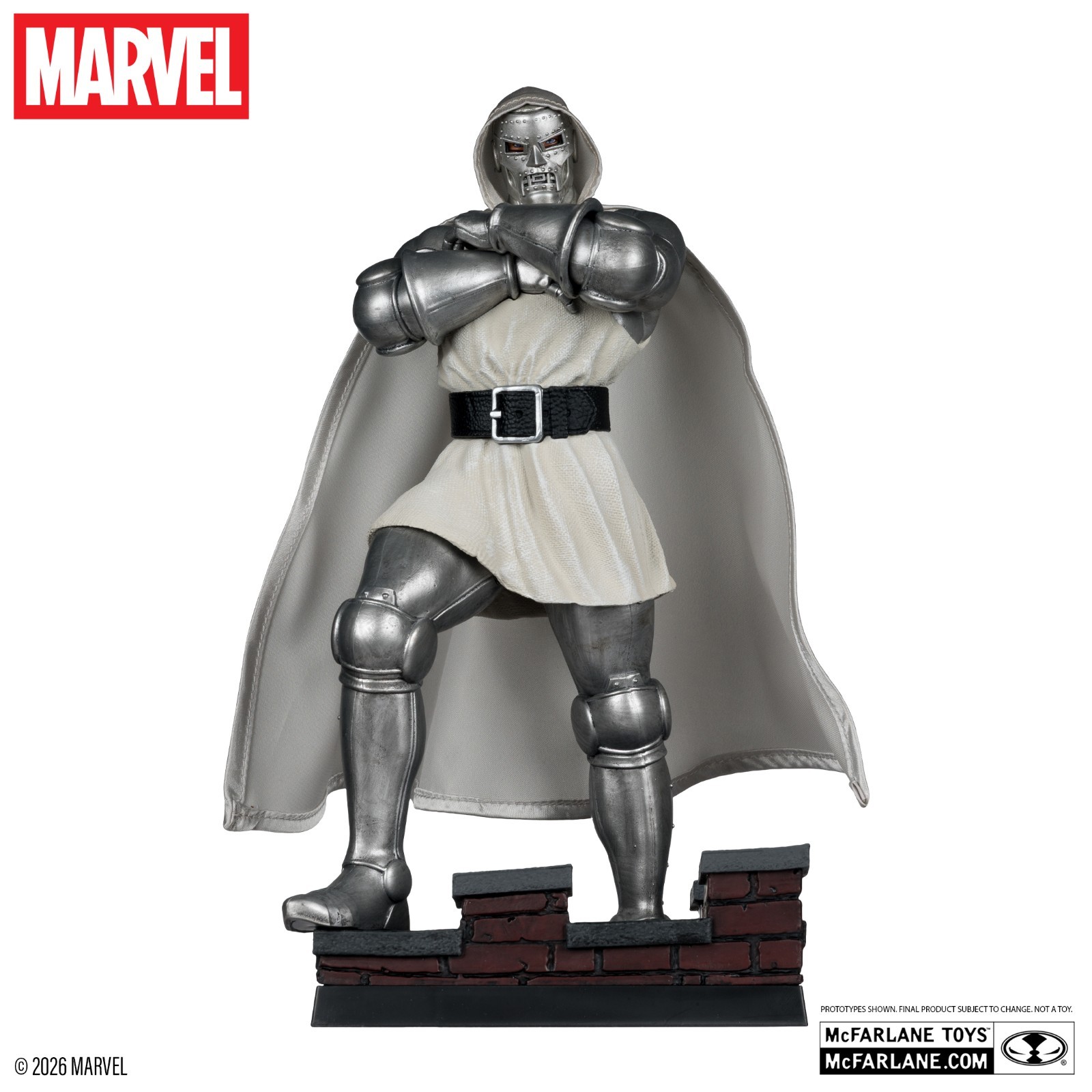 Marvel Doctor Doom Gold Label Future Foundation White 1:6 Figure McFarlane NEW