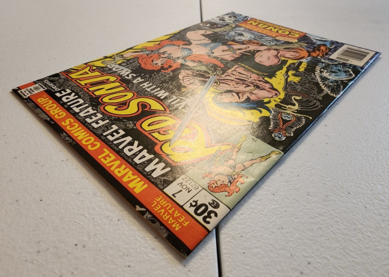 MARVEL FEATURE RED SONJA (1975) 1-7 Complete Series Comic Books