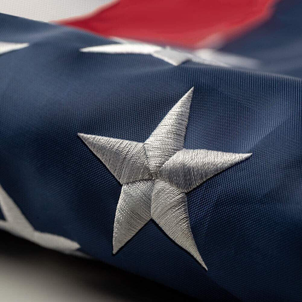 US American Flag 4×6 Luxury Embroidered United States Flag Outdoor