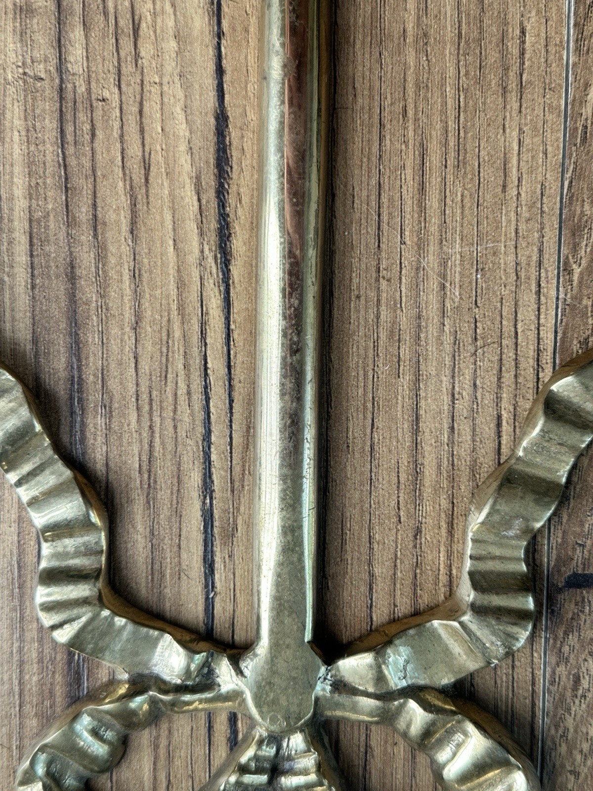 Vintage Brass Ribbon Double Armed Wall Sconce India
