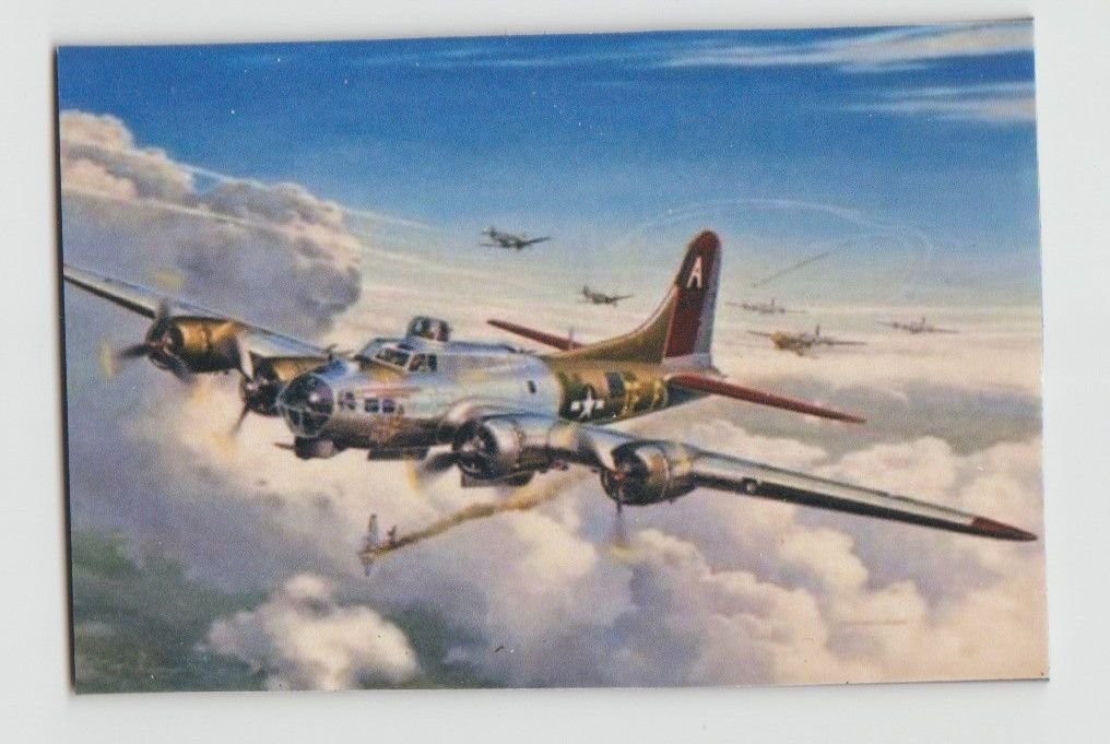 Fridge/Locker /Tool Box Magnet – B17 Flying Fortress