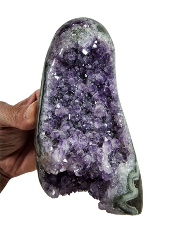 Amethyst Crystal Polished Freestand 1lb 1.9oz.