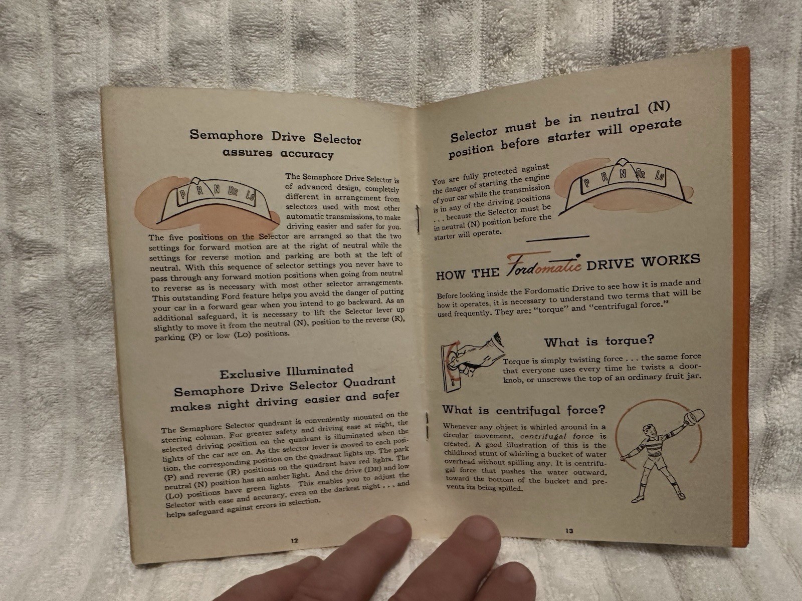 Fordomatic Drive – Finest For Efficient & Effortless Driving Booklet 1950