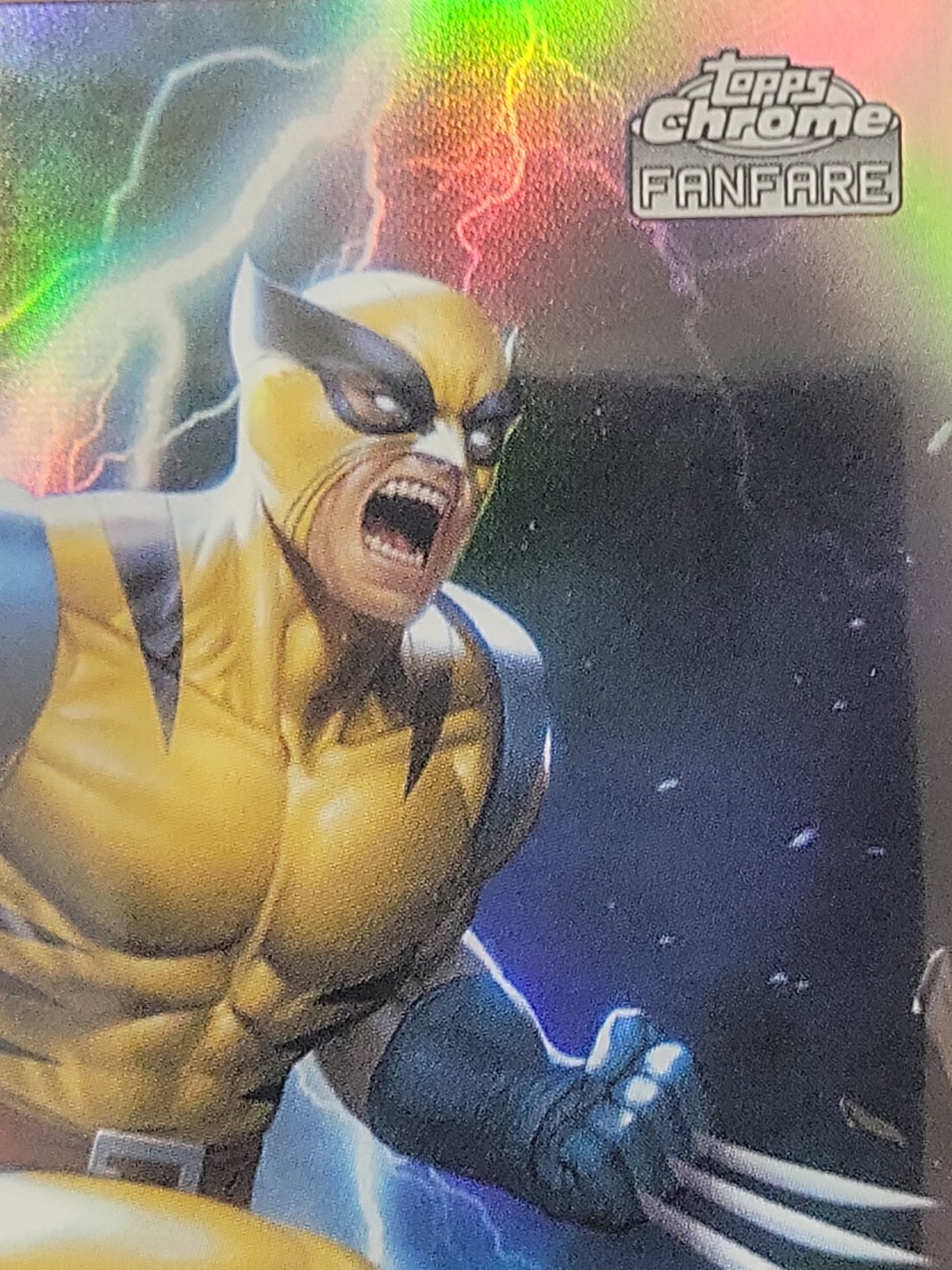 Topps Chrome Marvel Comics 2026 Fanfare Wolverine #FF-49 Insert Card