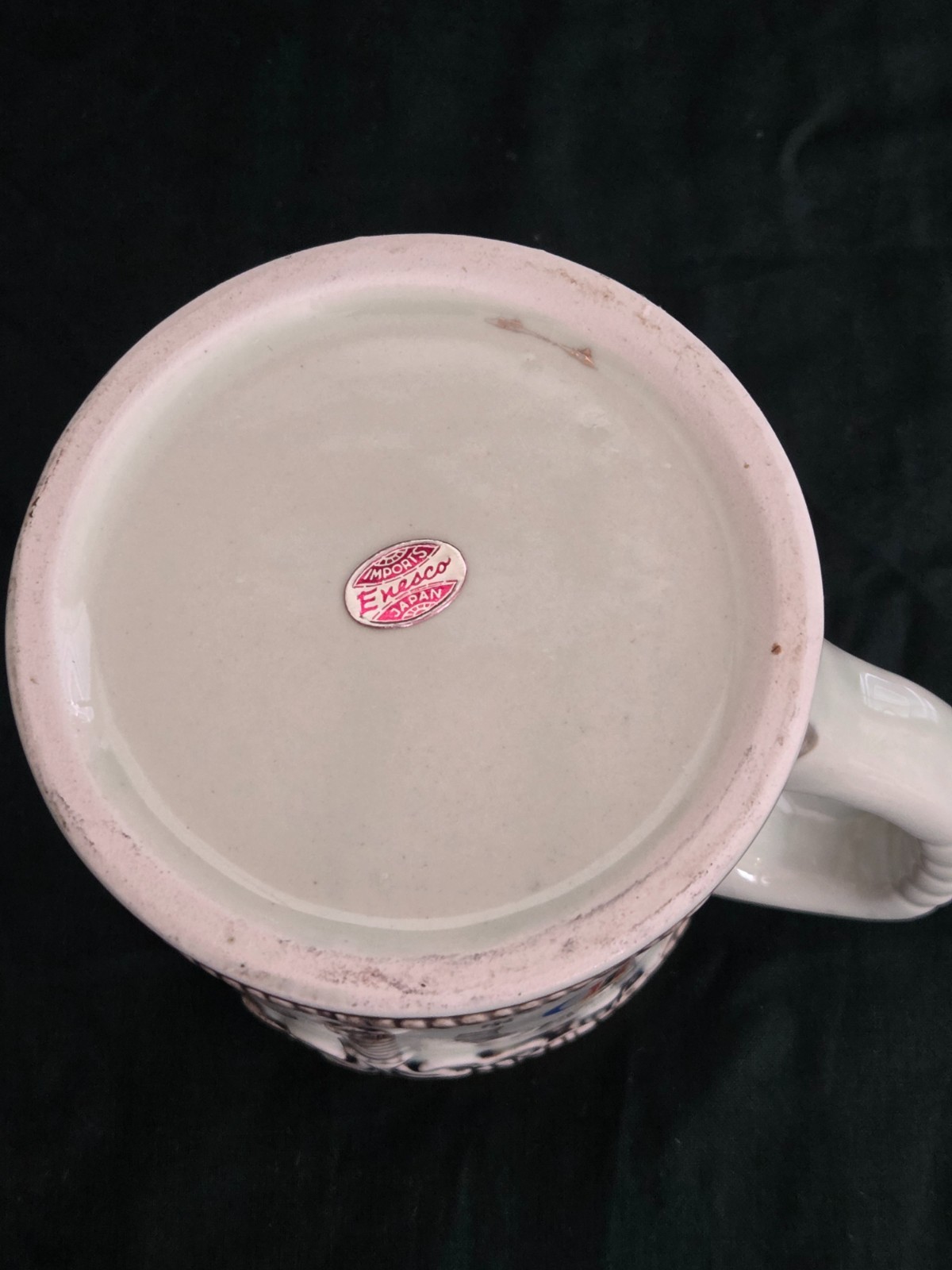 RARE 1969-71 INTERNATIONAL HOTEL Las Vegas Hilton ENESCO Mugs ELVIS Residency