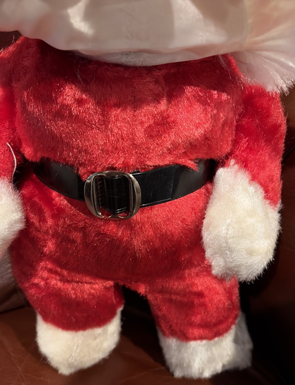 1950’s Ruston Plush Santa Claus Doll 17”