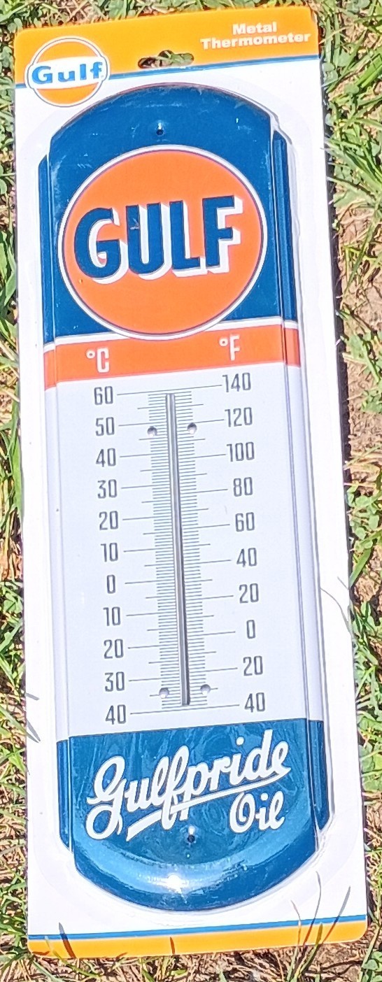 Gulf Metal Thermometer