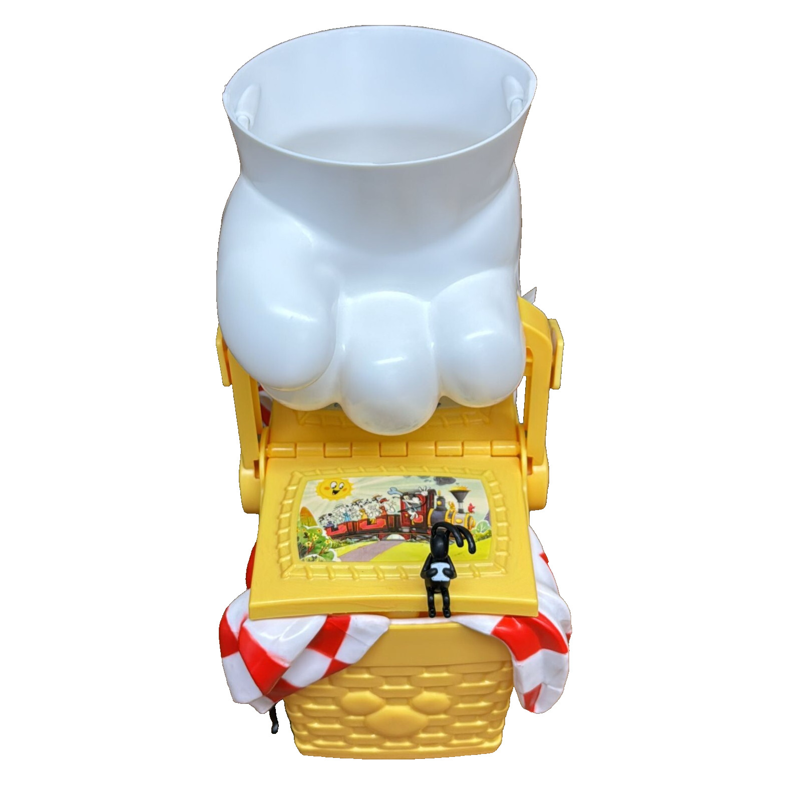 Disney Parks Mickey & Minnie’s Runaway Railway Picnic Basket Popcorn Bucket