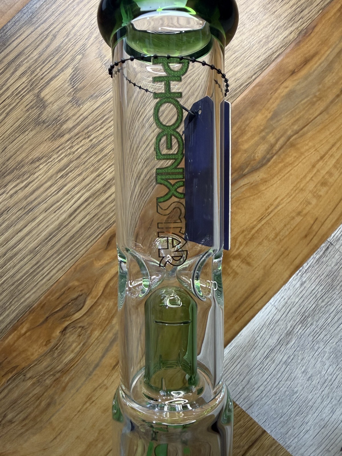 17.5 inch Phoenix Star Water Pipe – Triple Layer Honeycomb Perc Straight Tube