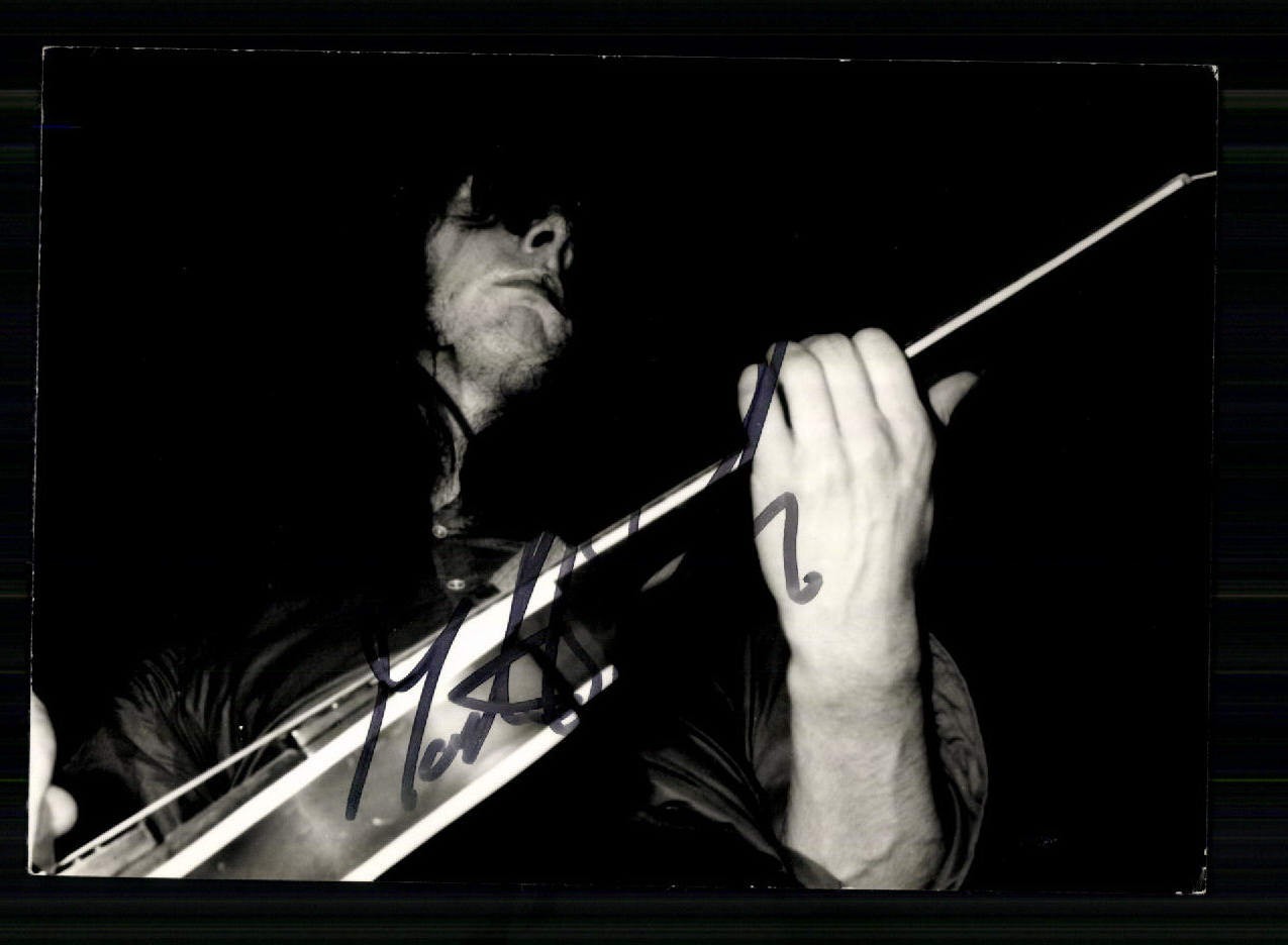 Unknown Music International Photo Original Signed + G 49911