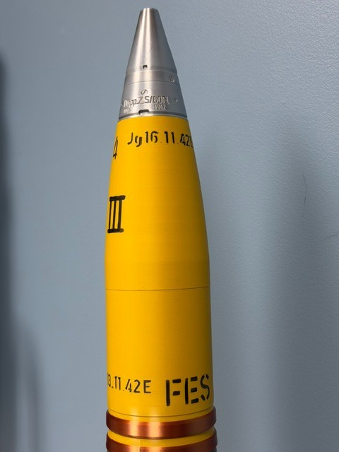 WW2 German 8.8cm KwK 36 Spgr.39 Tiger Tank Shell 3D Printed Replica US Made