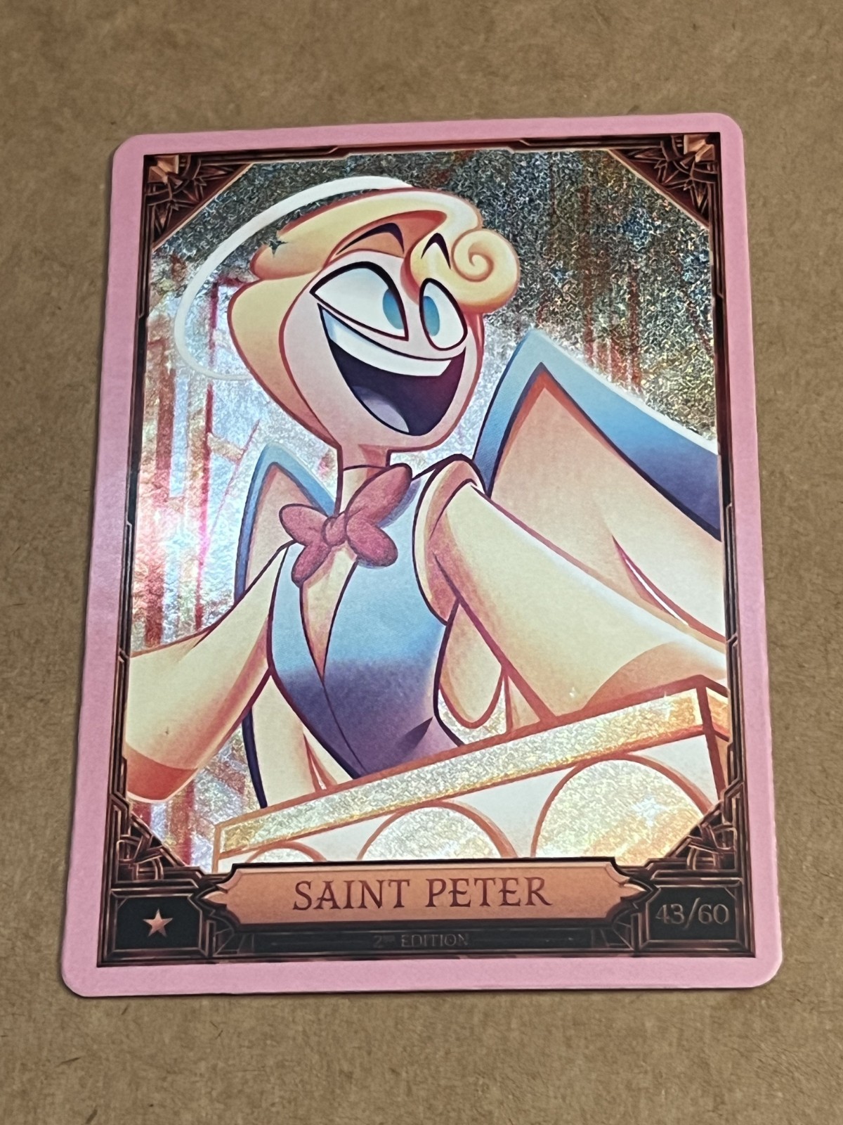 Hazbin Hotel Season Two 2nd Edition – Saint Peter 43/60 Pink Foil