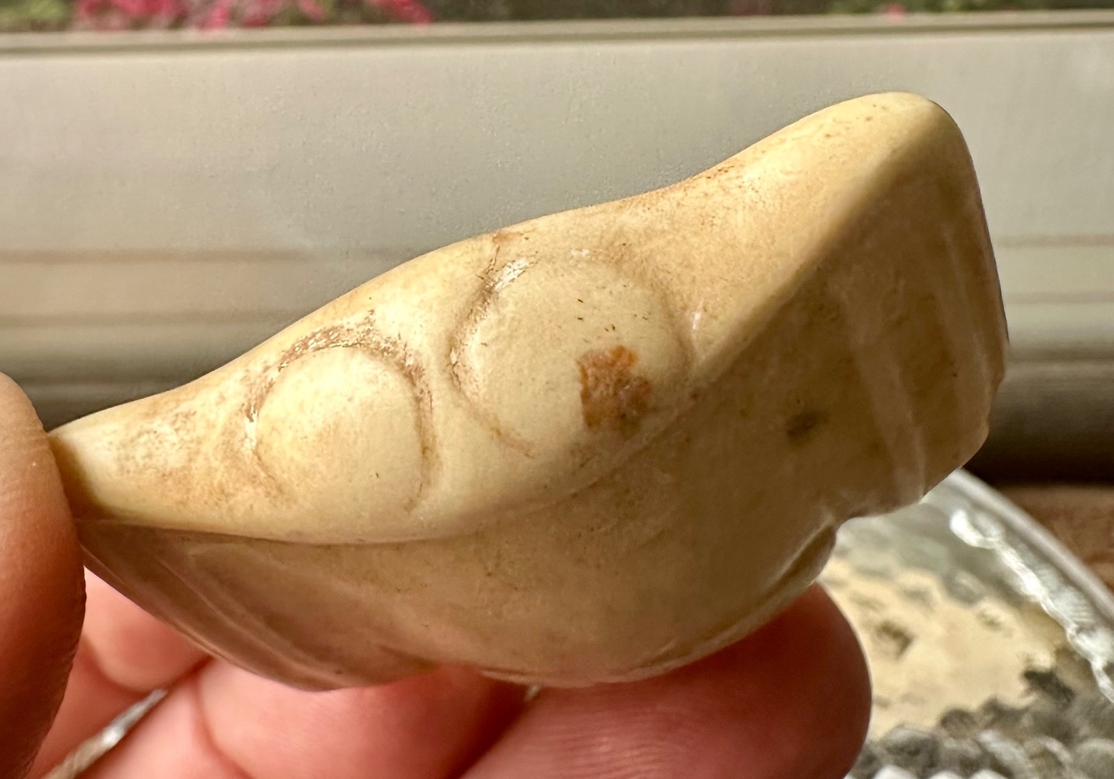 100% Money Back GUARANTEE AUTHENTIC ANCIENT HAWK/ EAGLE CARVING.