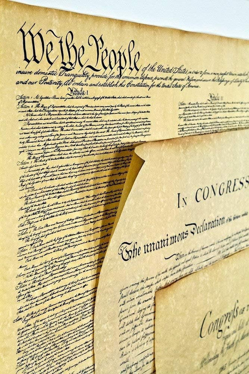 Three Documents of Freedom Constitution, Declaration of Independence