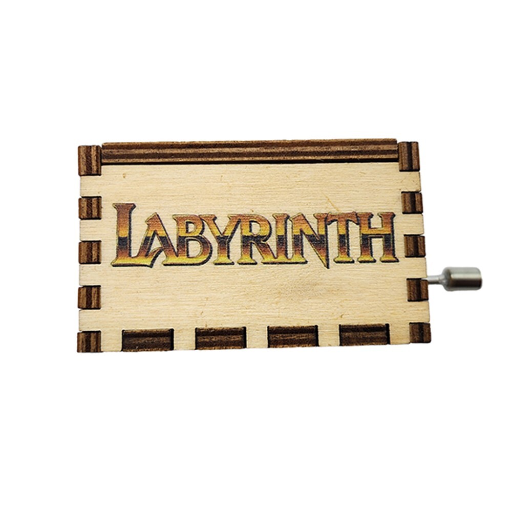 Labyrinth Music Box As The World Falls Down Goblin King and Sarah Masquerade