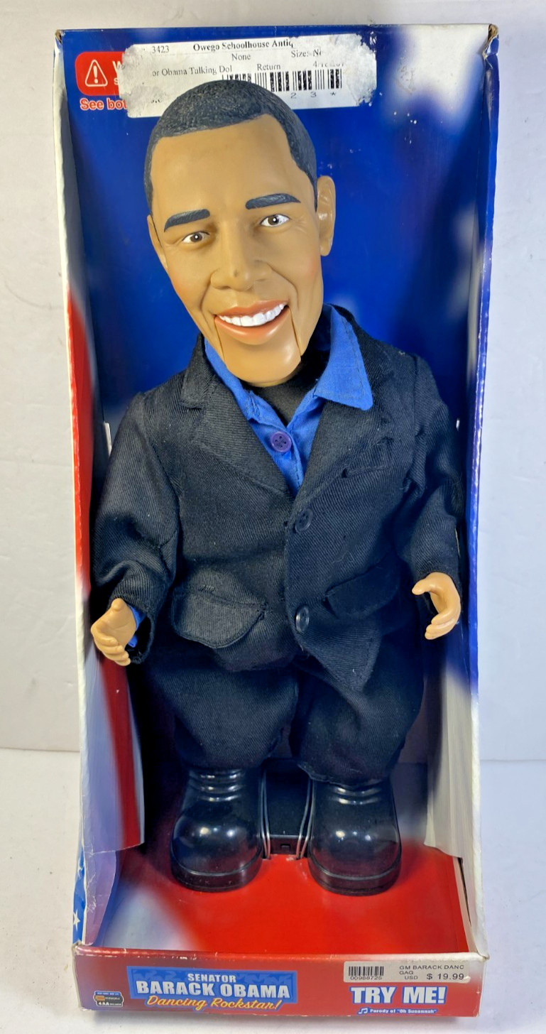 BARACK OBAMA Senator President Dancing Rockstar „OH SUSANNAH“ 2008 NEW