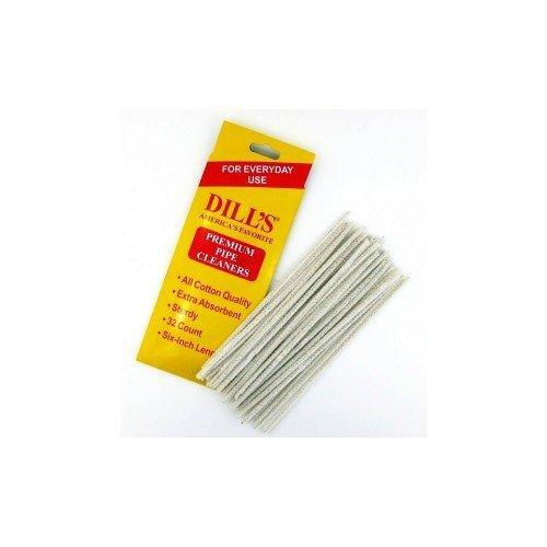 Dills Pipe Cleaners – Yellow Regular Sturdy Cotton Pipe Cleaner (32 Count)