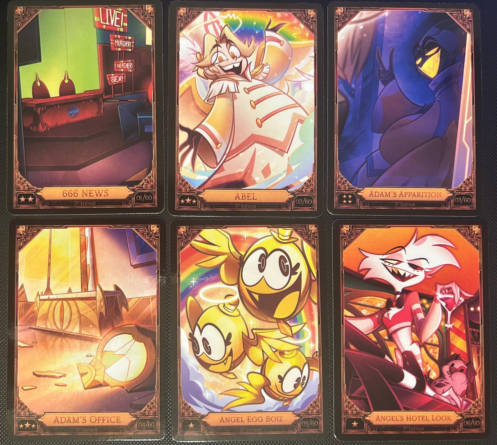 Hazbin Hotel Blaster Box Season 2 Trading Cards 2nd Ed NF&Foil&Opti (READ BELOW)