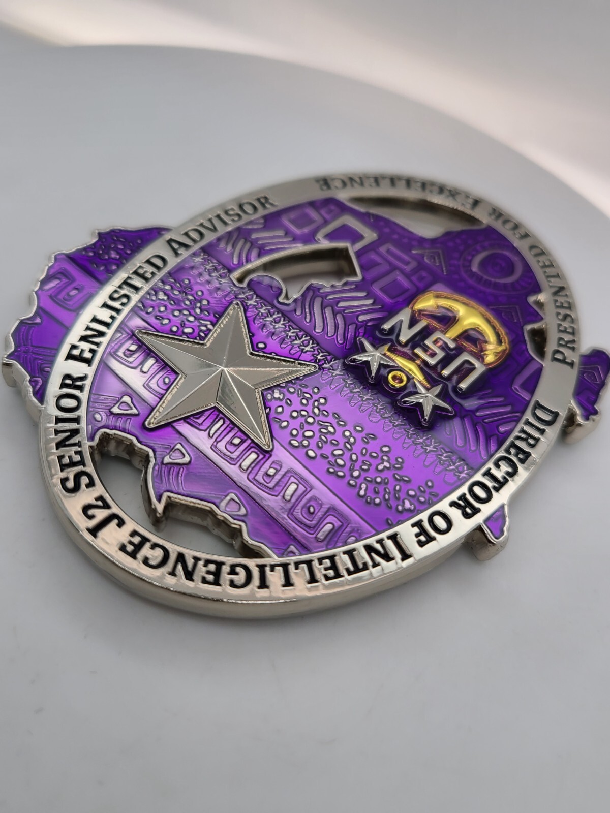 United States Africa Command Intelligence Directorate USN J2 Senior Advisor Coin