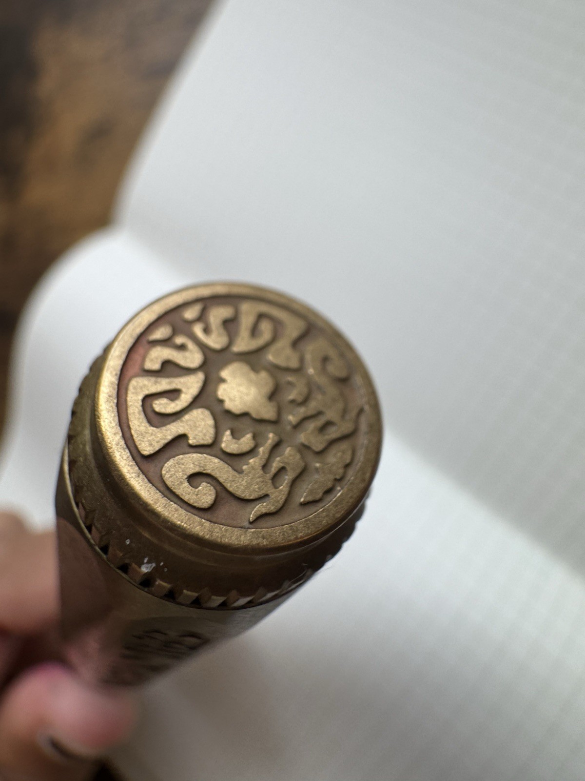 Year Of The Dragon, Brass Fountain Pen, Fine Writing International, M Nib + Ink