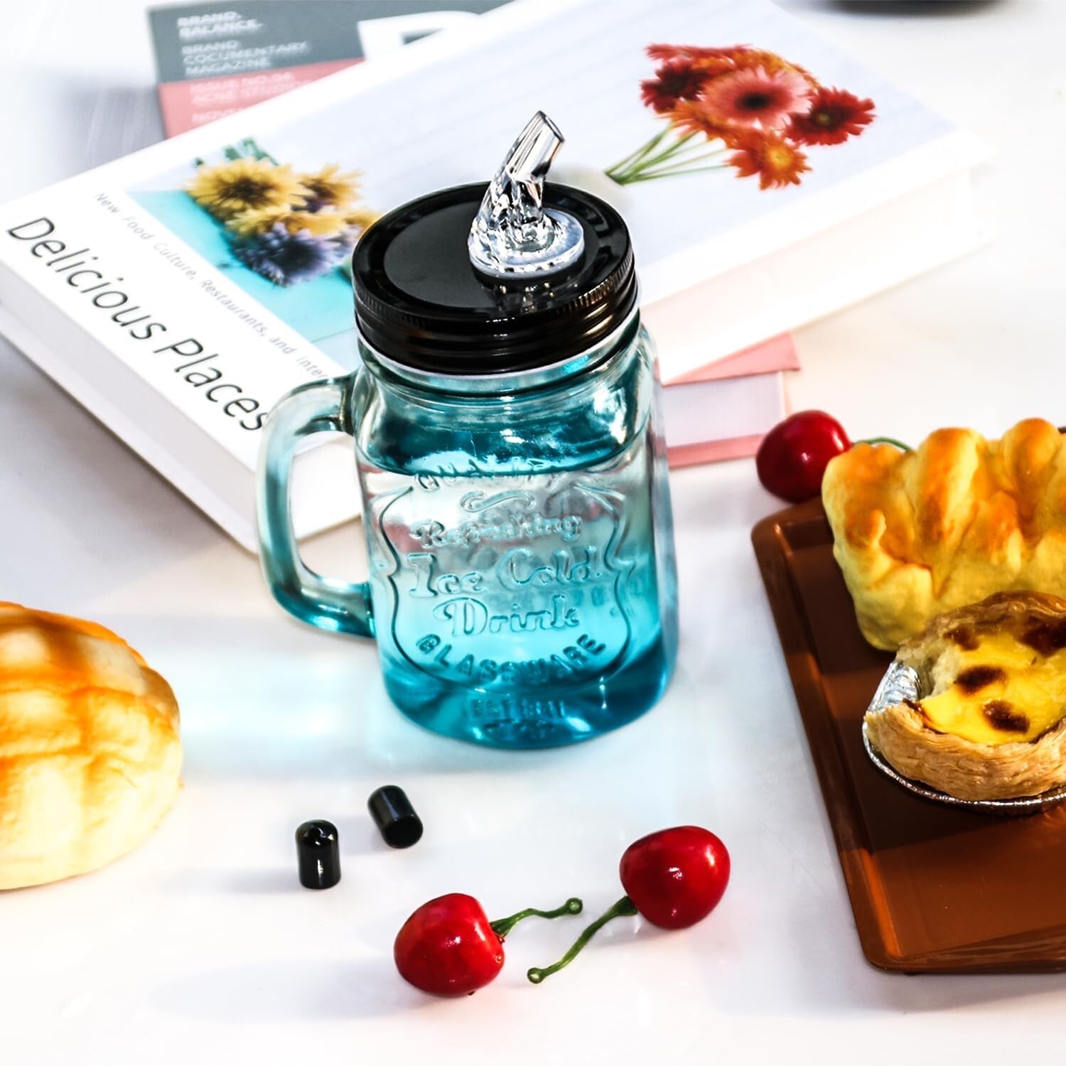 Versatile 10-Pack Mason Jar Spout Dispenser Caps – Ideal for All Liquids