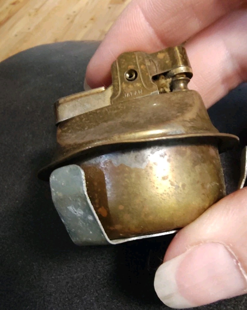 Vintage Table Cigarette Lighter Insert + Park flip top windproof PARTS or REPAIR