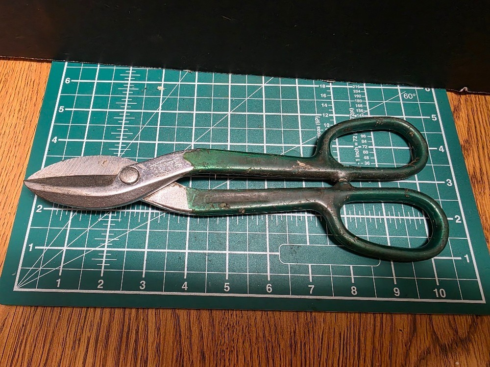 Diamalloy USA DS-10 Forged Tin Snips Cutters Metal Shears Vintage Diamond &MORE