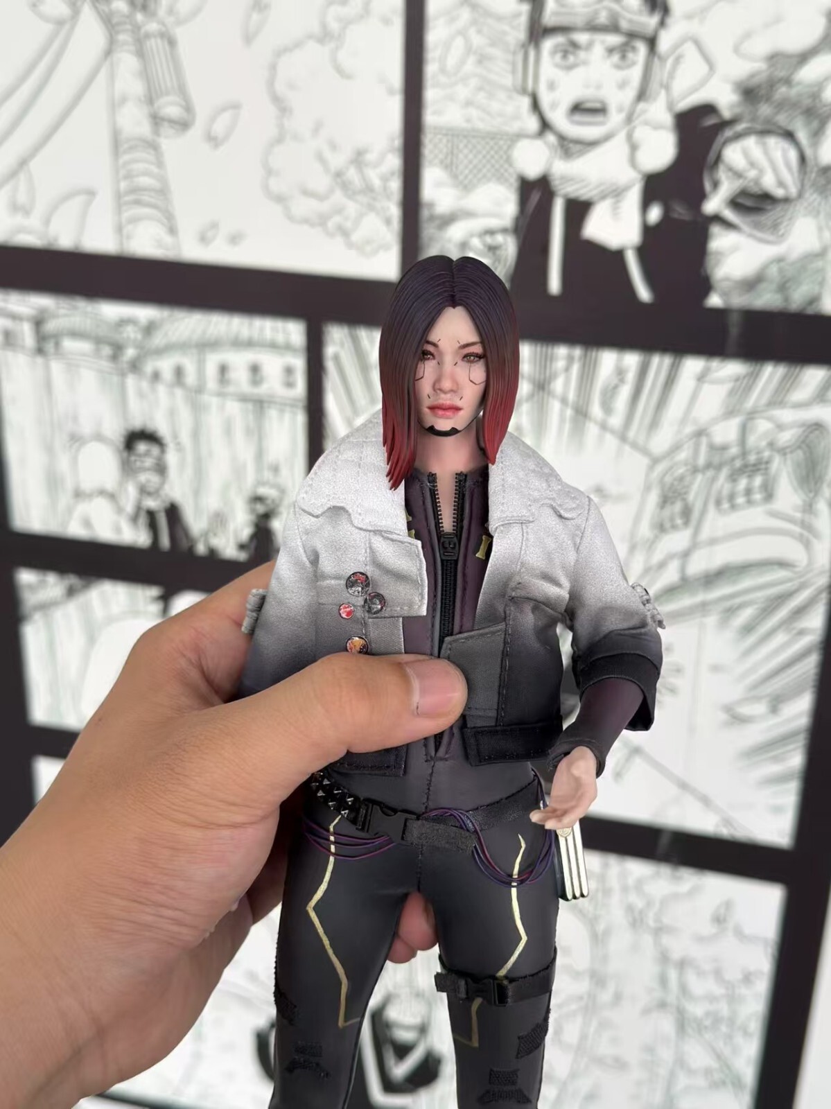 custom 1/6 Cyberpunk 2077 2077 Song So Mi figure need 60 days to make
