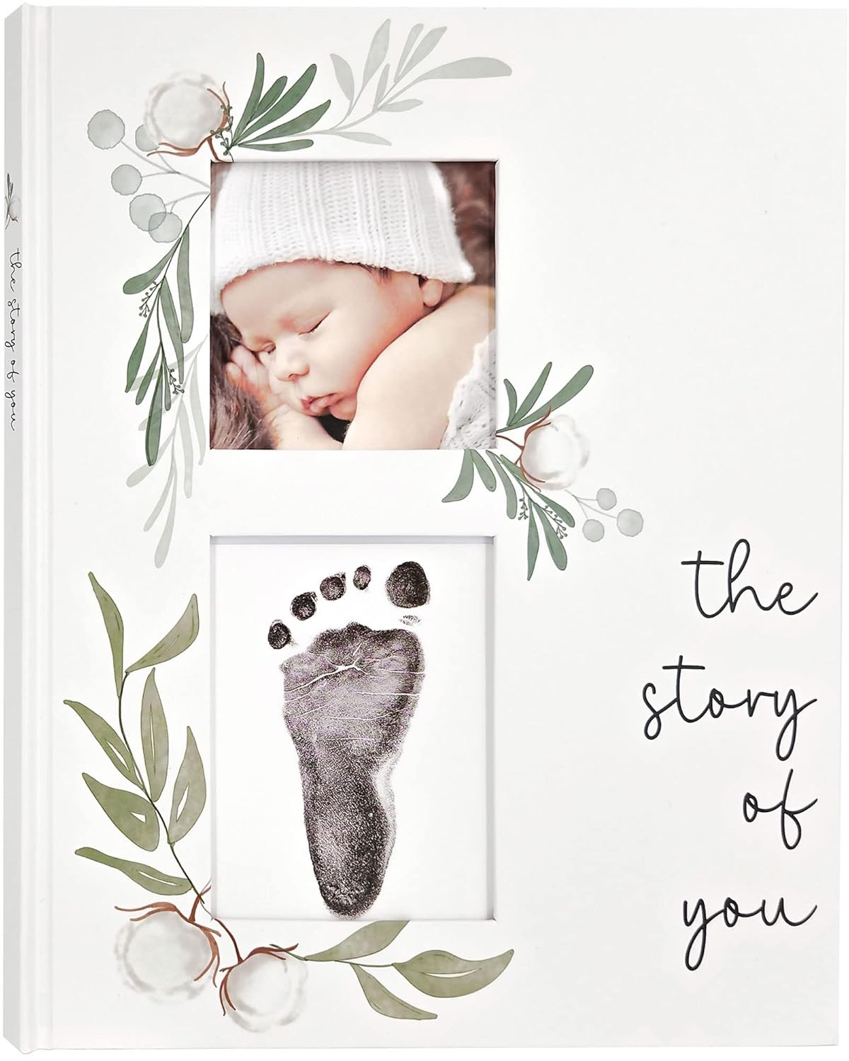 Baby Memory Book for the Modern Minimalist – Simple 0.79 x 1.18 inches, White