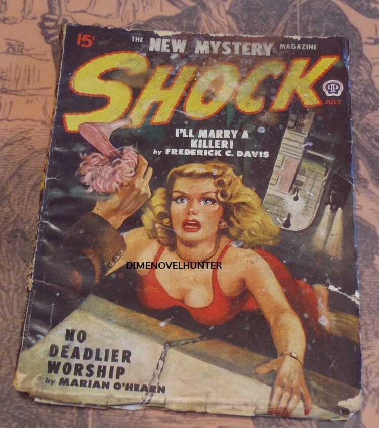 SHOCK VOL #1 #3 JULY 1948 PULP MAGAZINE WATCH VIDEO NICE COPY